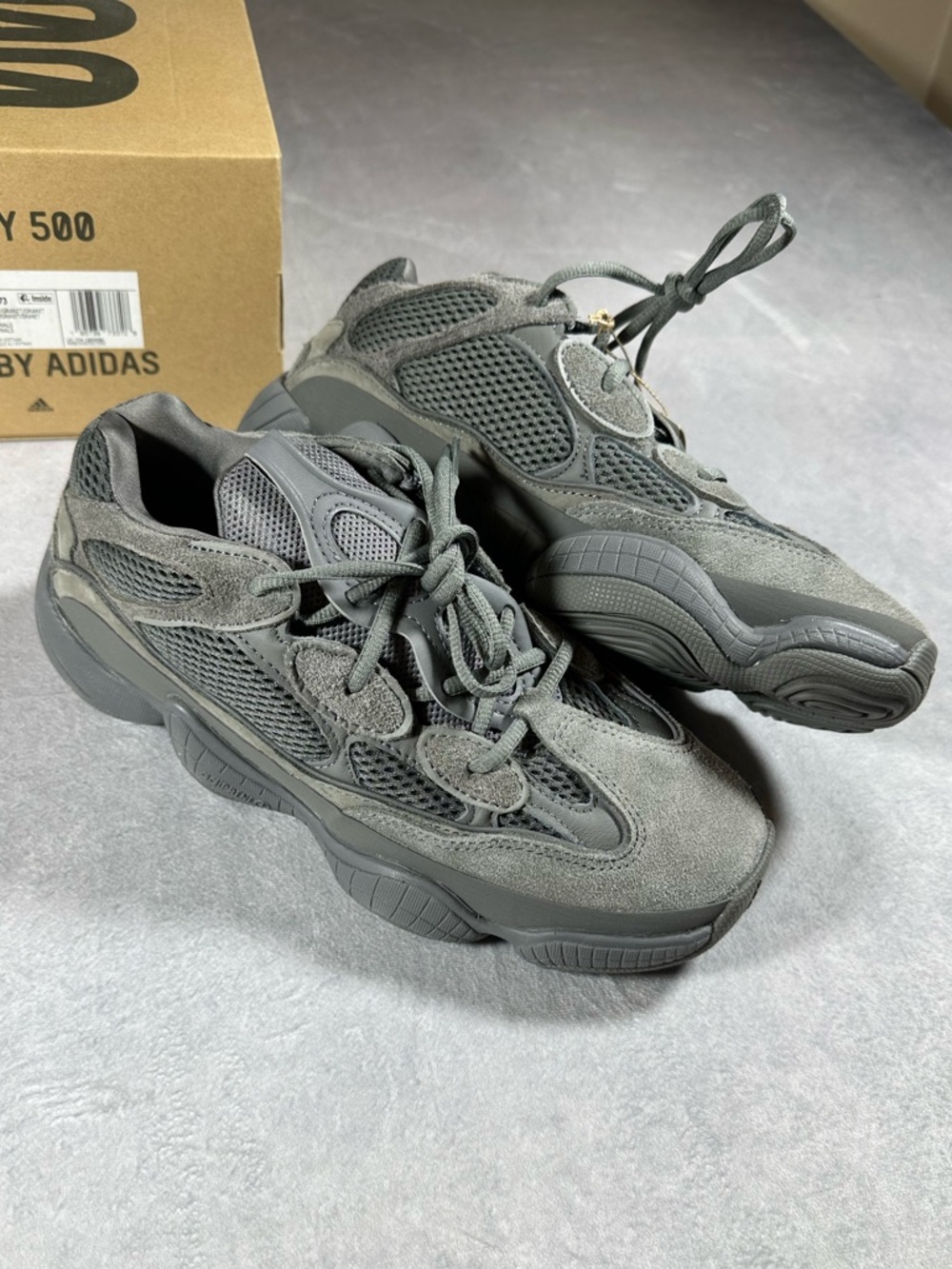 Adidas Yeezy 500 Granite Men’s Size 8.5 Gw6373